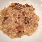 ヴィンチェロ - ポルチーニと栗のリゾット