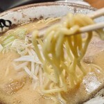 味噌ラーメン 力丸 - 麺リフト