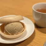 ビーフキッチン - 本日のデザート（最中アイス）