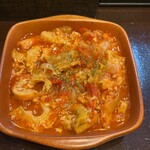 居酒屋 光 - ハチノスのトマト煮