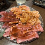 焼肉 無双武蔵 - 上ミノ、ツラミ、てっちゃん