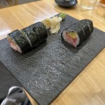 まぐろ小屋 別邸 - トロたく巻き