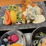 魚はち - エビフライ定食