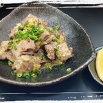 Sumibi Yakitori Torisawa - 砂肝のねぎ塩炒め