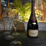 リストランテ ピッツェリア ジャンカルロ トウキョウ - 再会をお祝いしてクリュッグをご用意〜♬