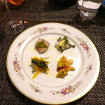 リストランテ ピッツェリア ジャンカルロ トウキョウ - アンティパスト盛合せ