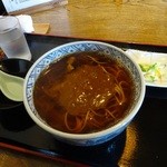 そば処味新 - カレー南蛮750円