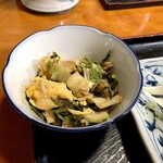 Gohanya Otomi - ■ 小鉢 (野菜と玉子の和物)