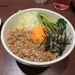 樽肴 - 鶏そぼろ丼