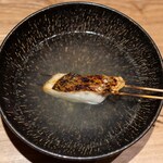 Mitsuki - 2024.1 出汁に入った真鯛の串焼き