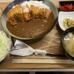 ロースカツ定食 修 - カツカレー＝1400円←限定10食