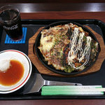 Mangetsu No Okonomiyaki - おすすめセット（850円）