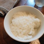 麺屋 悠 - サービスのライス