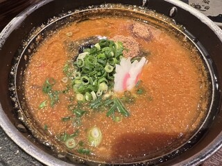 元祖めんたい煮こみつけ麺 - めんたい煮こみつけ麺