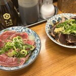 銀座屋  - 牛たたき　カツオたたき