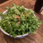 渋谷焼肉 KINTAN - 玉締めしぼり胡麻油とサラノバレタスのチョレギサラダ