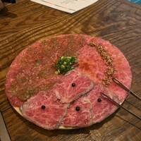渋谷焼肉 KINTAN - 日本一美味しいkintanトリプルユッケ