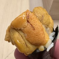 匠 鮨 おわな - 雲丹の手巻き寿司