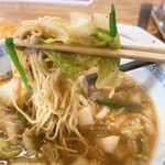 Ramen Jan - ジャンラーメン麺アップ