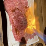 酒場たいよう - 壱岐牛  炙り肉寿司