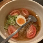 志村 徳寿園 - 〆の冷麺（1190円）