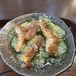 丸円 - 定食のミニうざく