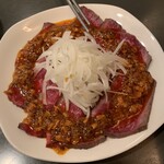 志村 徳寿園 - 大人の牛肉カルパッチョ（1580円）