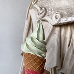 オリーブ記念館 - オリーブソフトクリーム