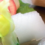 京口町　てるい - イカ♪　ちゃんと包丁が入ってます☆