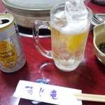 あじ亀 - 角ハイボール