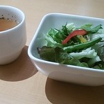 NOVE - サラダとスープ。。