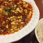 中国食府 双龍居 - 麻婆豆腐（￥700）・ご飯（￥150）