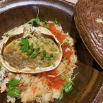 Izai - 松葉蟹といくらの土鍋ご飯