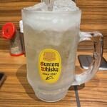 個室ジンギスカン 十鉄 - メガハイボール　※冷えてます