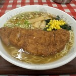 Tanabe Shiyokudou - スタミナカツラーメン(大盛り)￥950