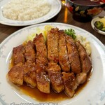 日進食堂 - ポークソテーライス