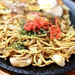 Okonomiyaki Enchan - お好み焼き＋焼そばランチ