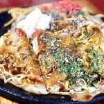 Okonomiyaki Enchan - お好み焼き＋焼そばランチ