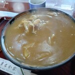 Marukaya - カレー南ばんそば800円(税込)※うどんにも出来ます。
                      これよこれ！そのままいったら火傷確定の激熱温度！
                      トロミも程良くコクのあるカレースープが麺に絡み付いて最高♪
                      大当たりカレー南蛮蕎麦★★★