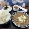 たま家食堂 - 料理写真:もつ煮定食（ご飯大盛りより多め） 800円