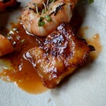 RAVI - 甘みあるパンペルデュ
      
      アメリケーヌソースにも
      海老味噌の味わいや
      オリーブオイルが掛けられ
      他にもサッパリ感があって美味しいよねえ、これは❕