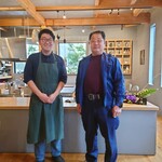 RAVI - 山下シェフとドカチンのおっさんとの記念撮影