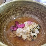 うどん居酒屋 讃 - 〆茶漬け。