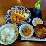 日本料理 三平 - 海老フライ定食