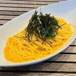 文明堂カフェ - 明太子スパゲティ【ランチ限定】