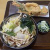 めん処 厚田屋本店 - かけうどん　450円