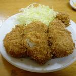 Tonkatsu Ichikatsu - 大ヒレカツ定食のメイン