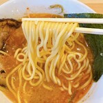 Menya Hanamichi - 辛ネギ味噌の麺
