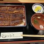 Honkaku Sumibiyaki Unagi Ishiguro - ◉ うな重（１匹、5切れ）吸い物、漬物付き
                        　　2,700円（税込）