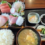 Kappou Mihara - 刺身定食1650円